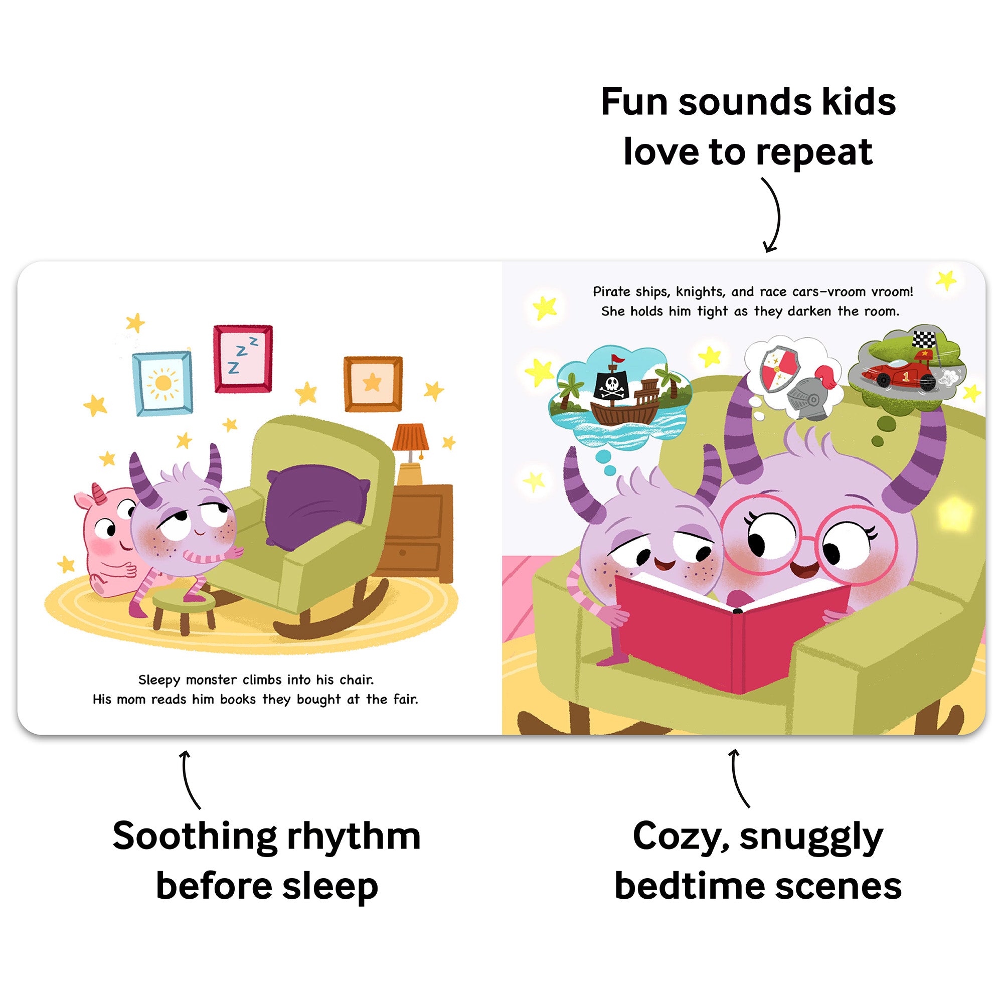 bedtime little monsters Time for Bed, Little Monsters